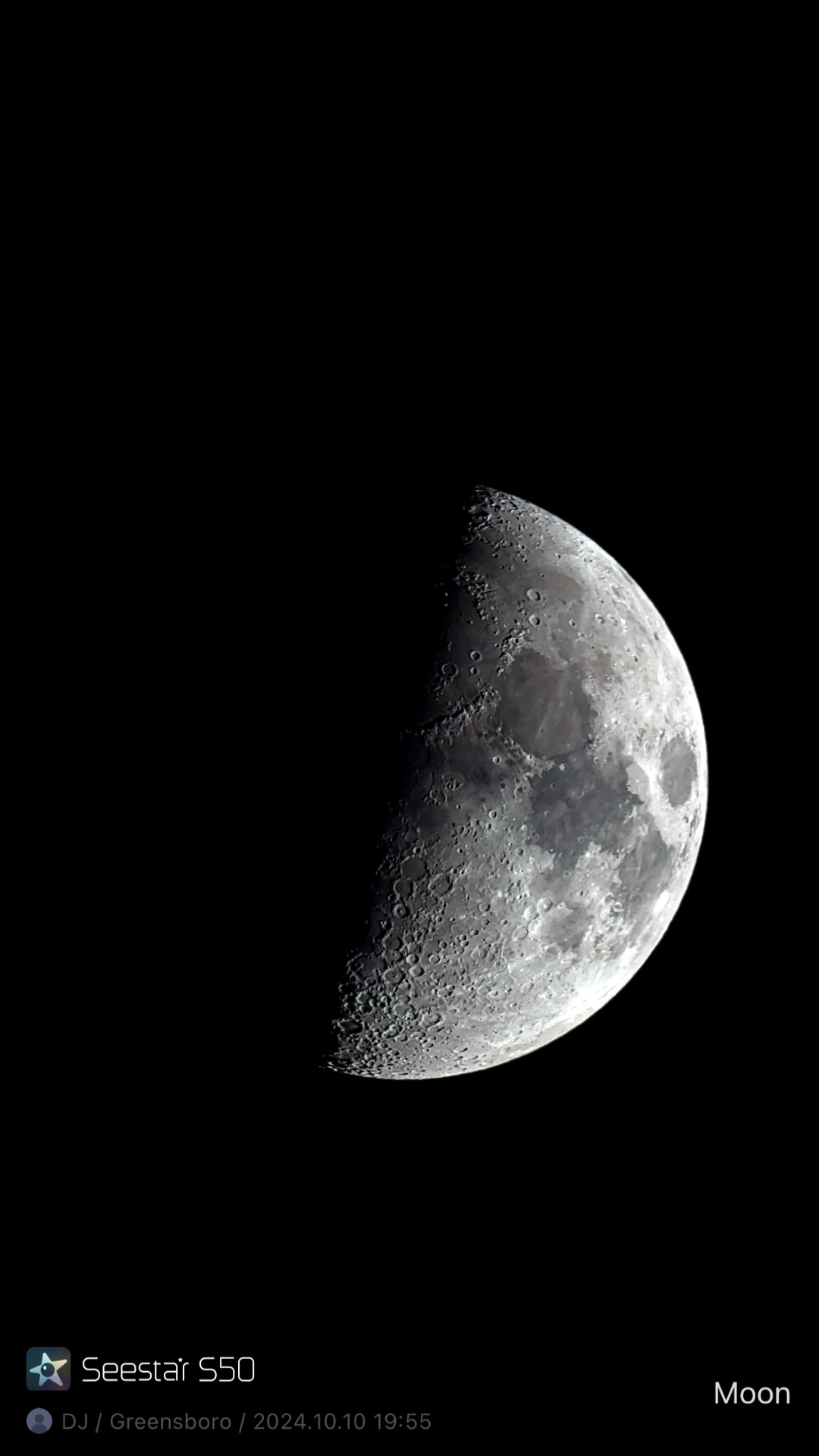 First Quarter Moon