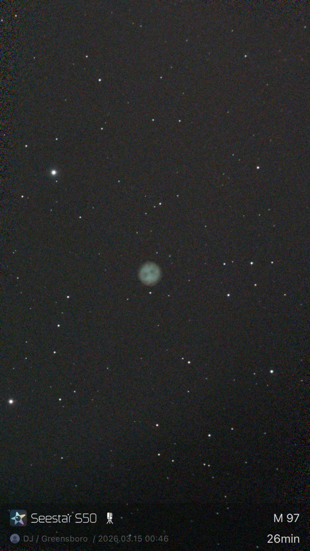 M97 — Owl Nebula